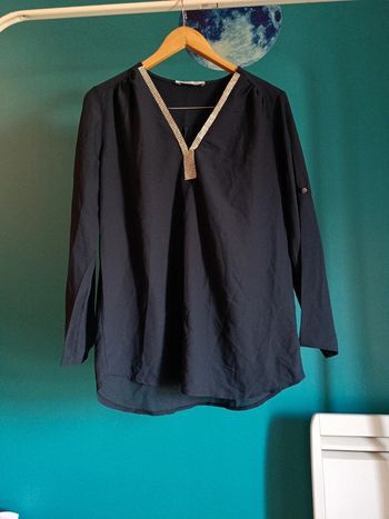 Blouse bleu