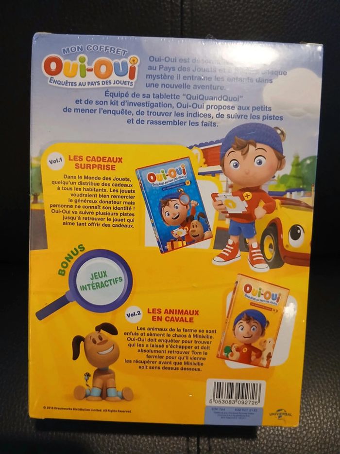 Coffret dvd oui-oui 14 épisodes + figurine - photo numéro 2