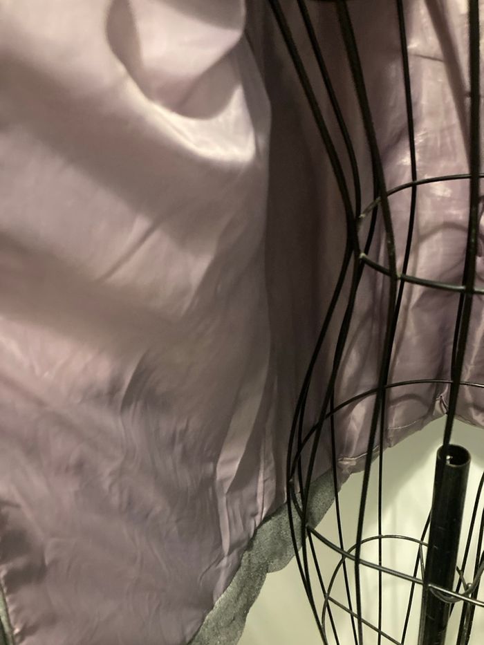 Veste matelassée Cecil , coloris prune et gris. - photo numéro 10