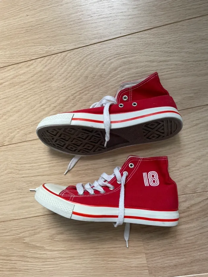Chaussures type converse