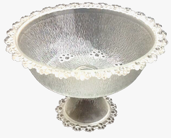 Années 1960  Grande coupe à fruits Design Italien Masserini barocco