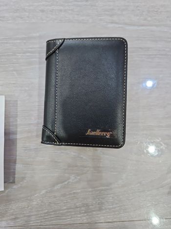 Portefeuille porte cartes noir homme neuf