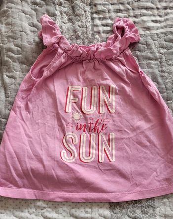 Débardeur rose vertbaudet 3 ans