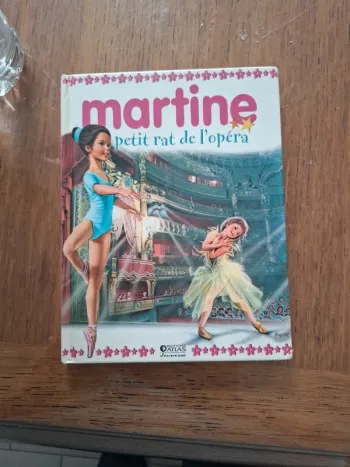 Livre petit rat de l'opéra Martine