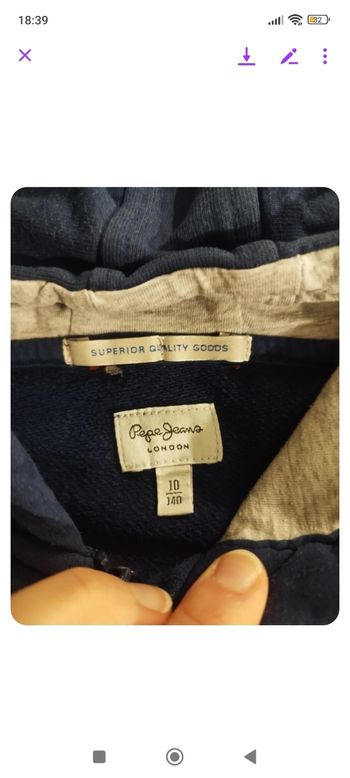 Veste Pepe jeans 10ans