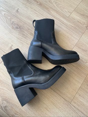 Boots bottines San Marina cuir véritable