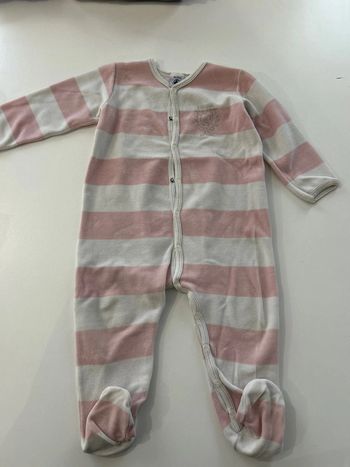 Pyjama velours Petit Bateau 18 mois