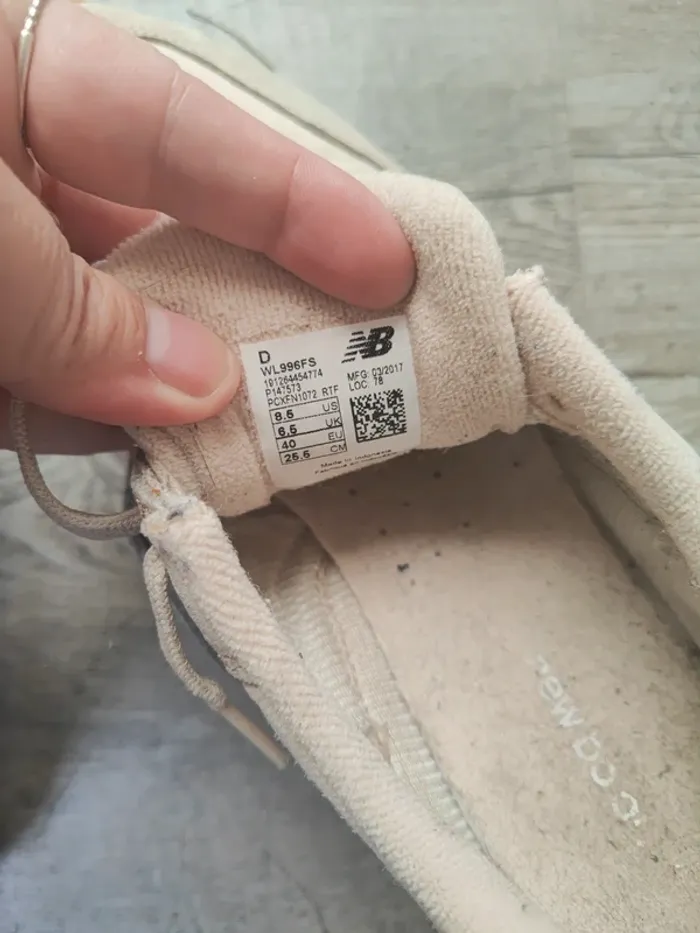 Baskets New Balance 40 beiges - photo numéro 10