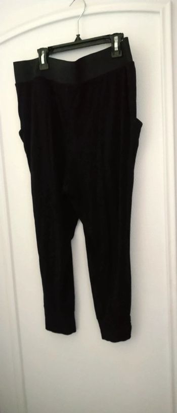 Sarouel avec poches noir femme L gemo