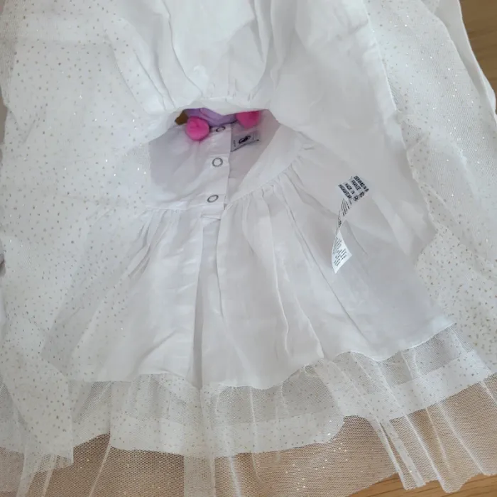 Robe 6 mois cérémonie Petit Bateau neuve - photo numéro 7