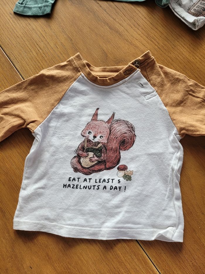 Lot 5 t-shirts manches longues - photo numéro 3