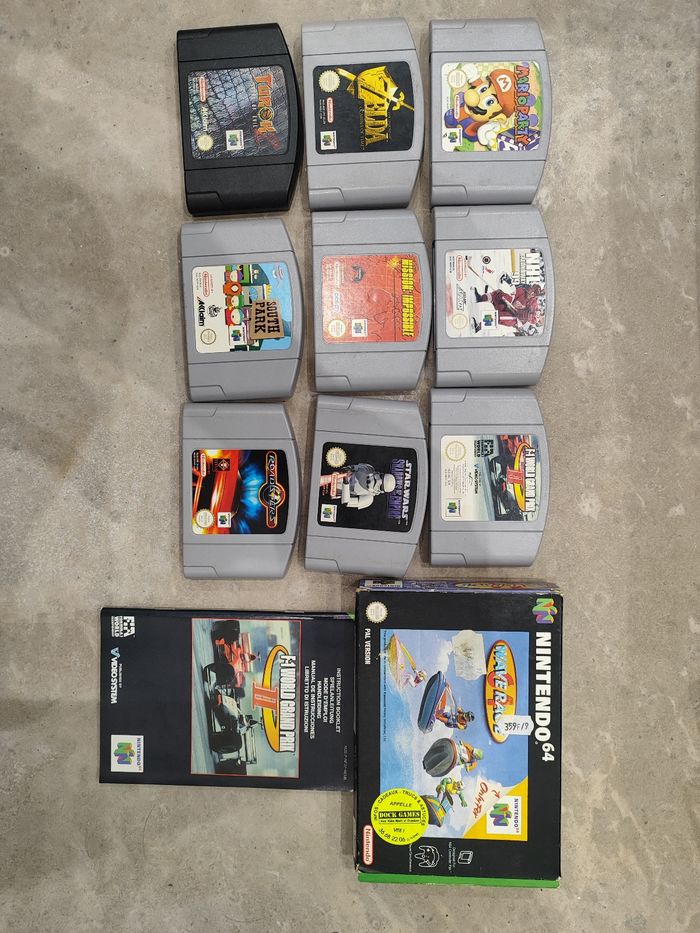 Lot jeux Nintendo 64
