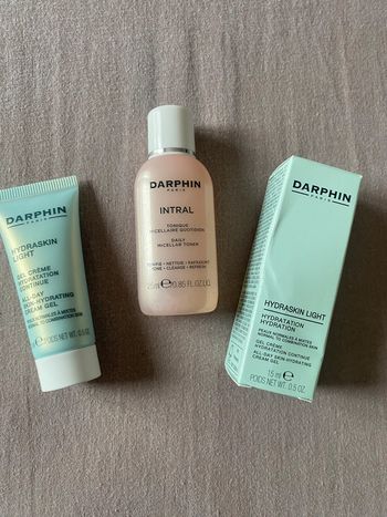 Darphin hydraskin et intral tonique