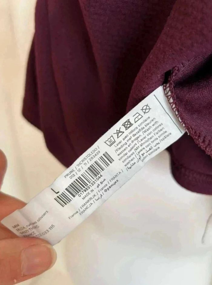 Haut violet - photo numéro 4