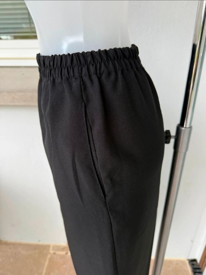 Pantalon noir élastique - photo numéro 5