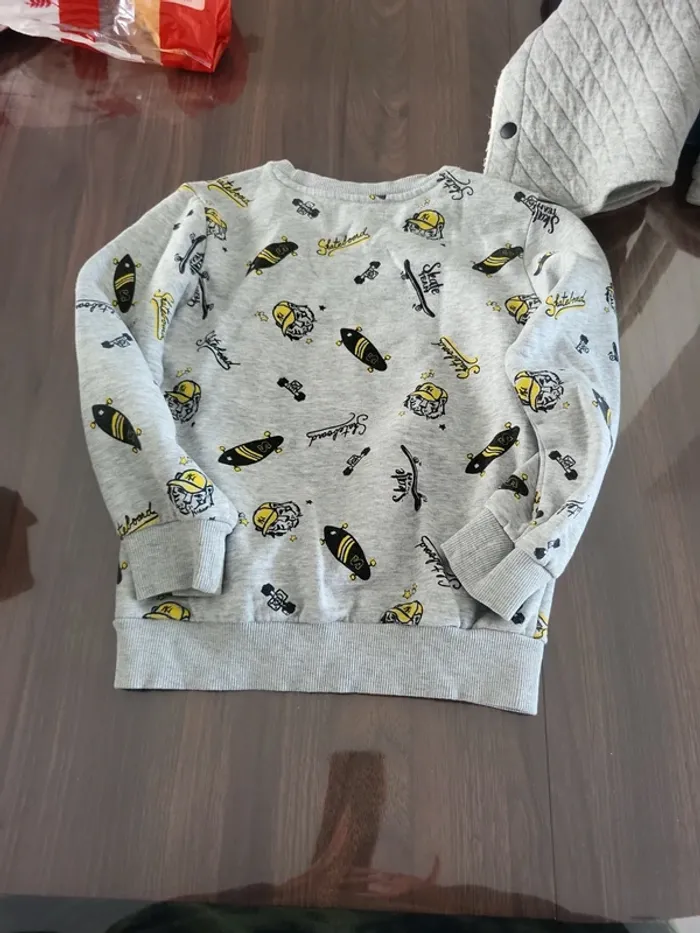 Pull lh skate 8 ans 128cm - photo numéro 5