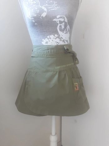 Jupe portefeuille kaki Captain tortue 10 ans