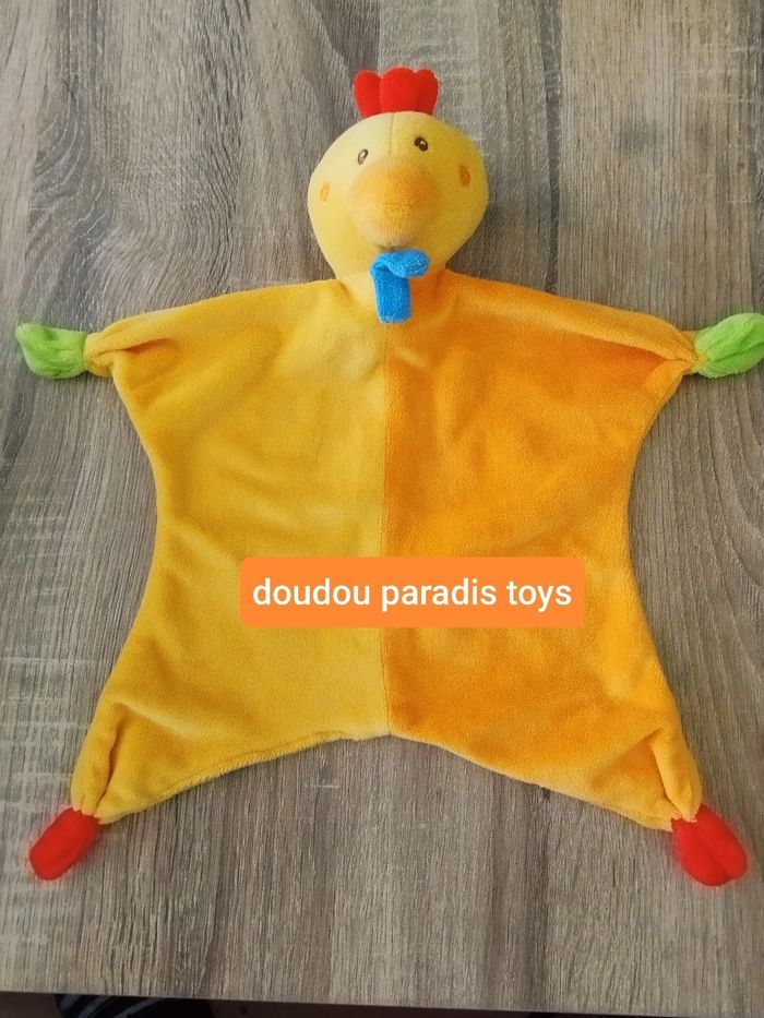 Doudou poule paradise toys
