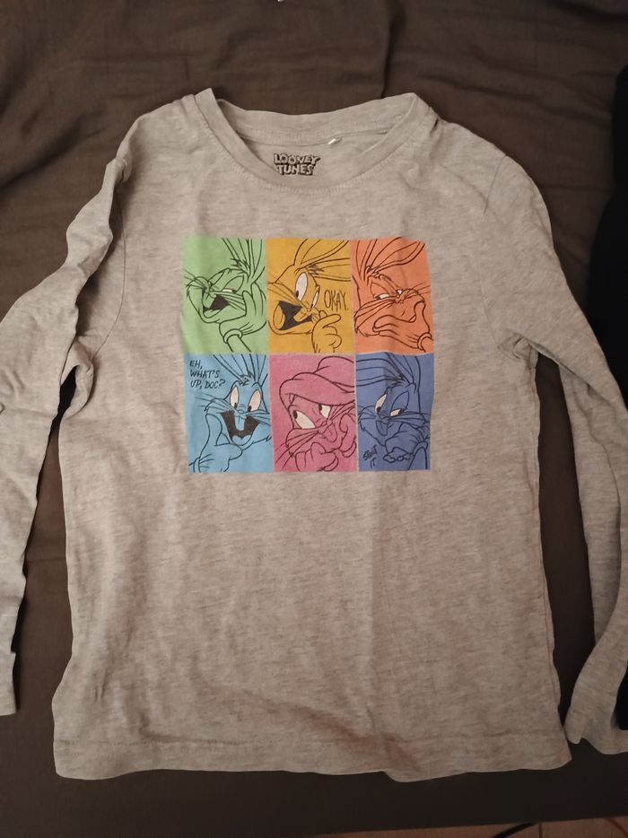 T-shirt manche longue 5 ans - photo numéro 4