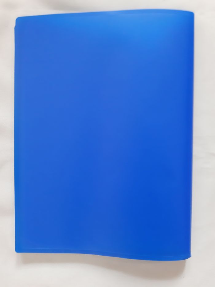 porte-vues / protège-documents - 80 vues - bleu - photo numéro 6