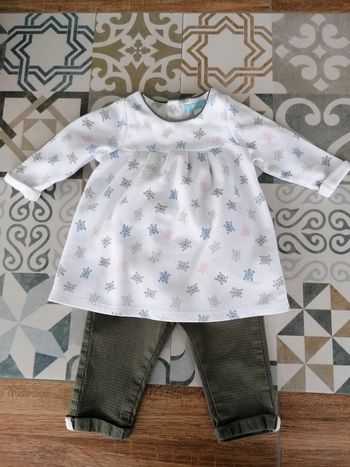 Ensemble fille Obaïdi 6 mois