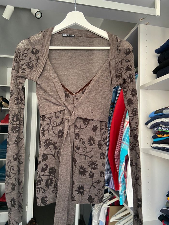 Twin-set débardeur - petit gilet