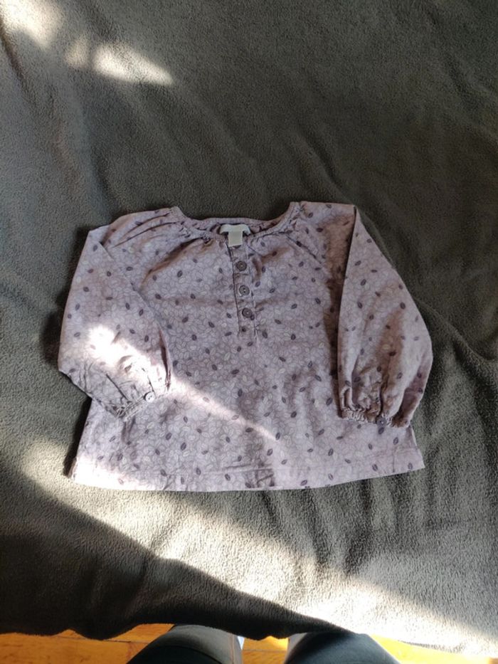 Blouse tunique 18 mois