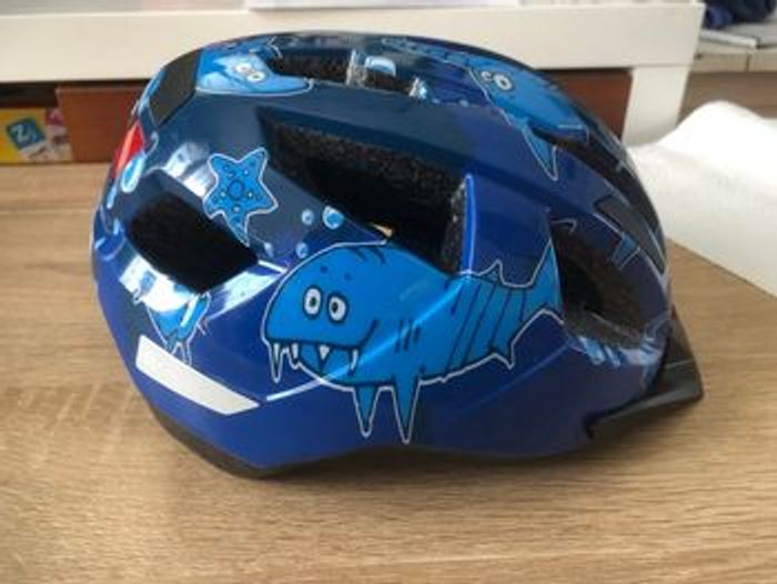 Casque vélo enfant avec éclairage intégré - photo numéro 3