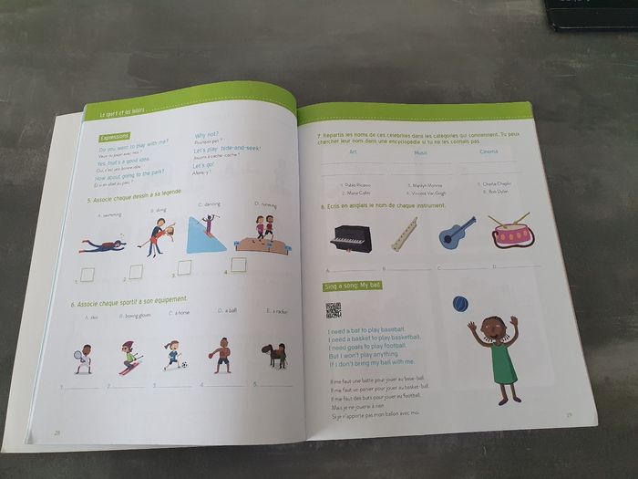 Mon premier cahier d'anglais 7/10ans - photo numéro 2