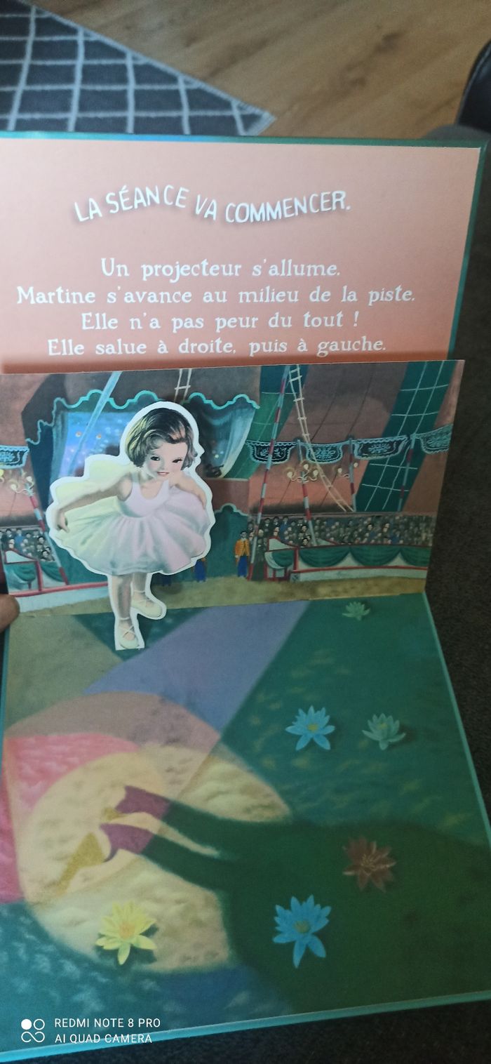 Livre Martine reine de la piste - photo numéro 2