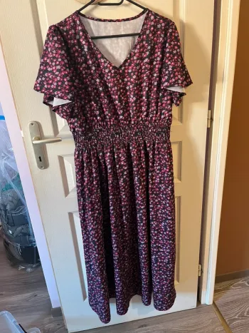 Robe fleurie longue