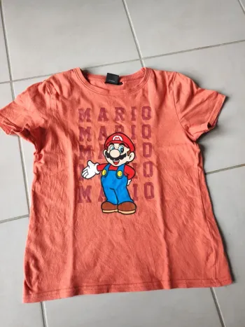 Tee-shirt MC super Mario 8 ans