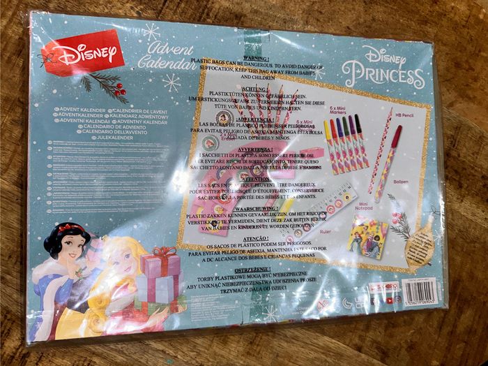 Calendrier de l’avent princesse Disney Disney Princesse Beebs