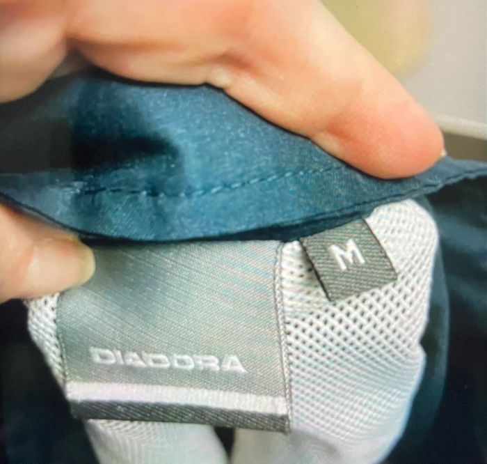 Veste bleu Diadora TM - photo numéro 3