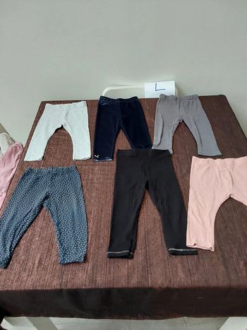Lot leggings 18 mois