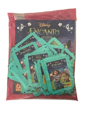 Album cartes Panini Disney Encanto + 50 pochettes de Stickers neuf