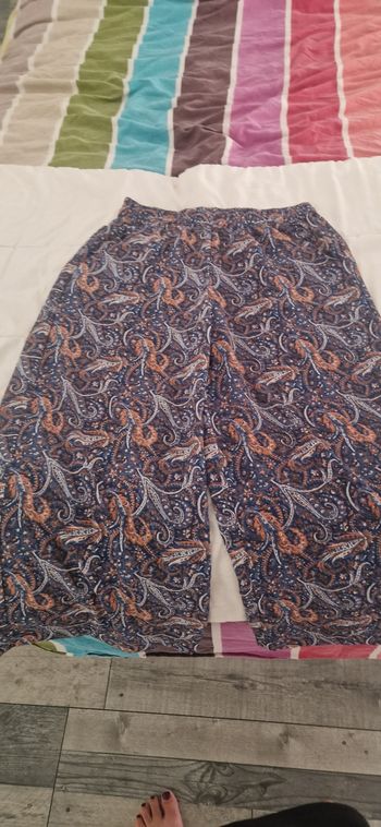 Pantalon à motif