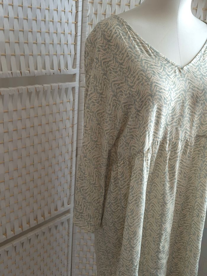 👗jolie robe fluide Etam motif zèbre femme T38 - photo numéro 3