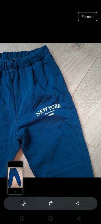 Pantalon survet fille