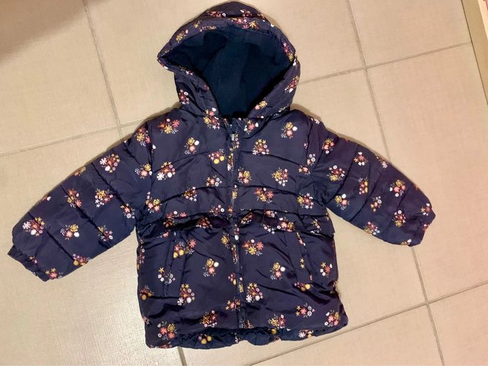Manteau chaud 2 ans fille