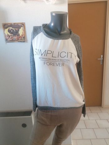 Haut manche longue taille s