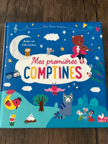 Livre sonore “Mes premières comptines” (sans CD)