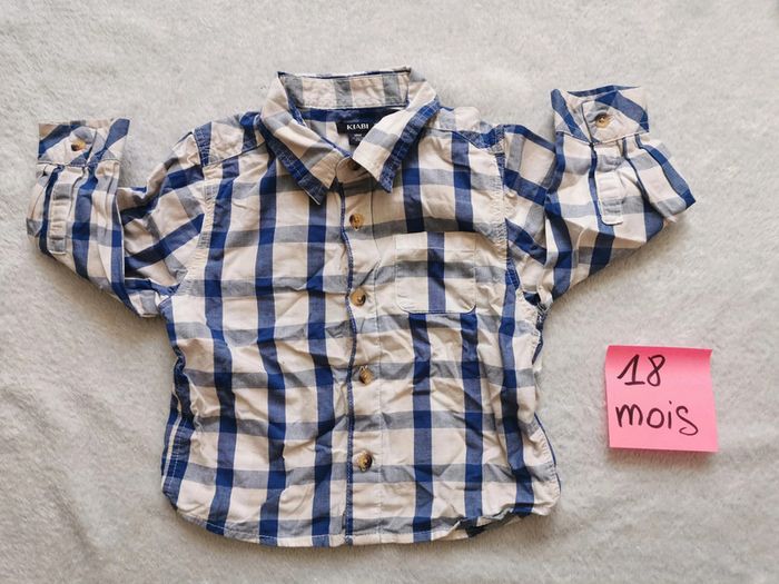 Chemise manche longue kiabi 18mois