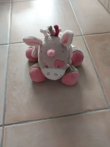 Peluche jade la licorne nattou
