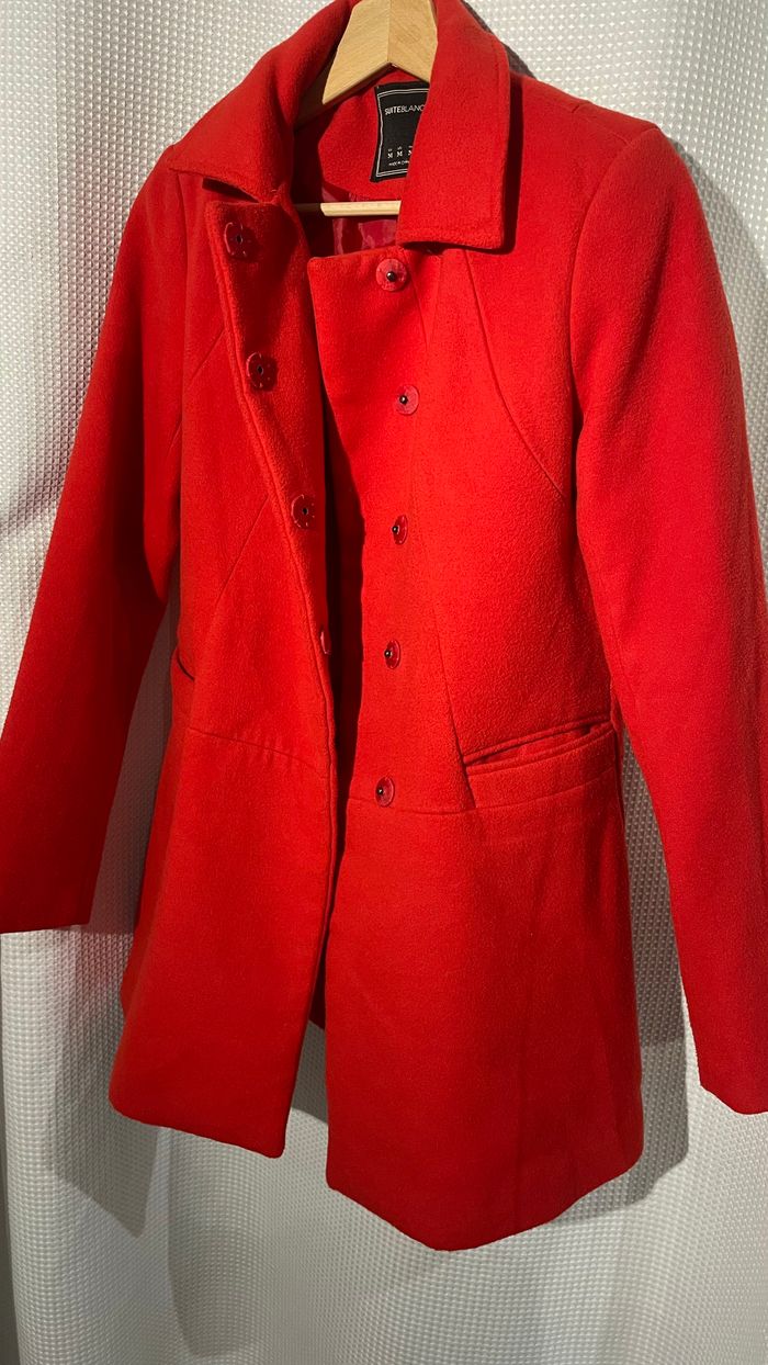 Manteaux rouge femme - photo numéro 6