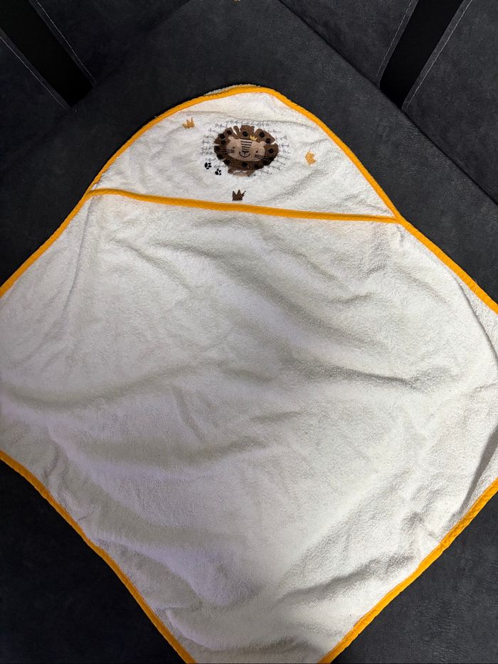 Cape de bain serviette de bain bébé - photo numéro 2
