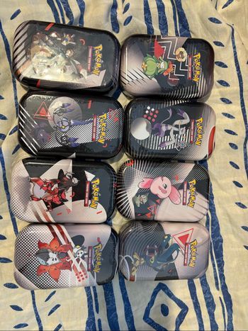 Collection des Mini Tins Ev10.5