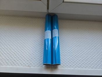 Vinyle adhesif permanent bleu clair pour machine de découpe (2 x 1m )