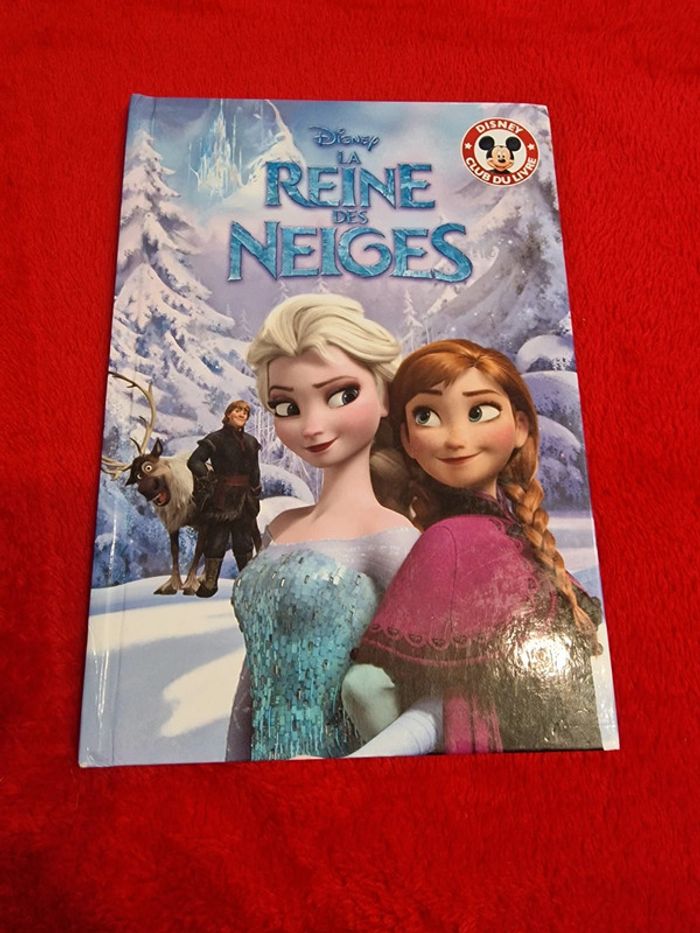 Livre Disney la reine des neiges