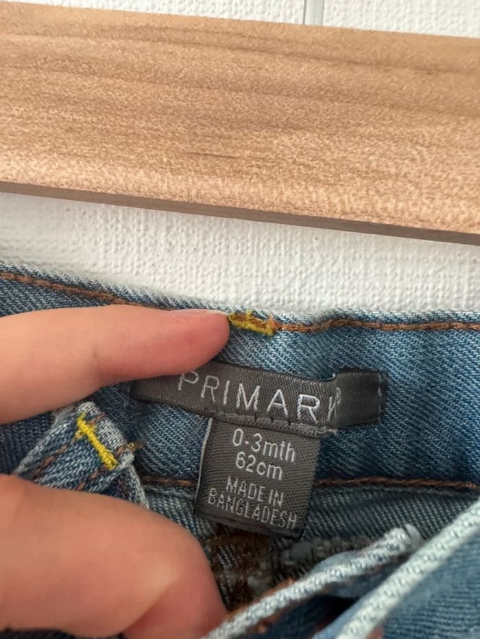Short en jean - taille 3 mois 🌼 - photo numéro 2